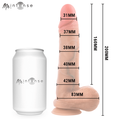 Mr Intense Gary M Ultra-Realistic Silicone 7.8 Inch Cock with Testicles - Loveangels