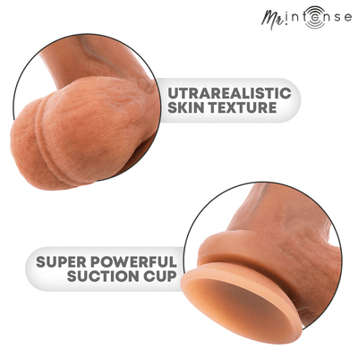 Mr Intense Gary M Ultra-Realistic Silicone 7.8 Inch Cock with Testicles - Loveangels