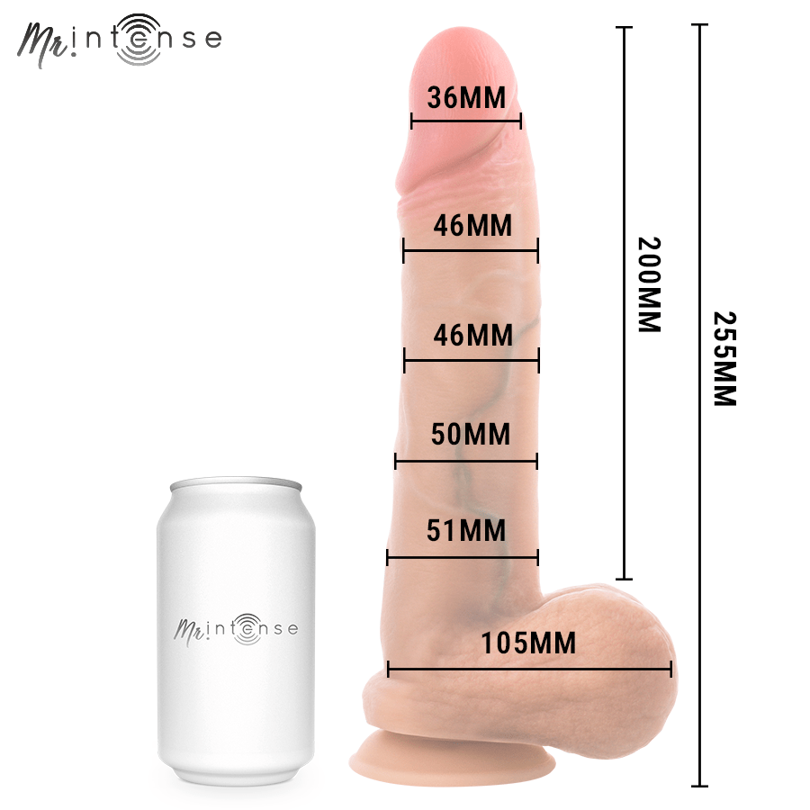 Mr Intense Gary XL Ultra-Realistic 10 Inch Silicone Cock - Loveangels