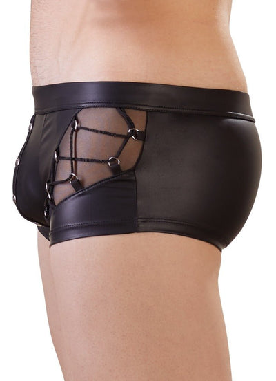 Nek Lacey Matte Pants with Pouch - Loveangels