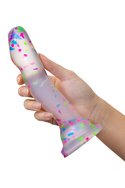 Neo Glow In The Dark Hanky Panky 19cm Dildo - Loveangels
