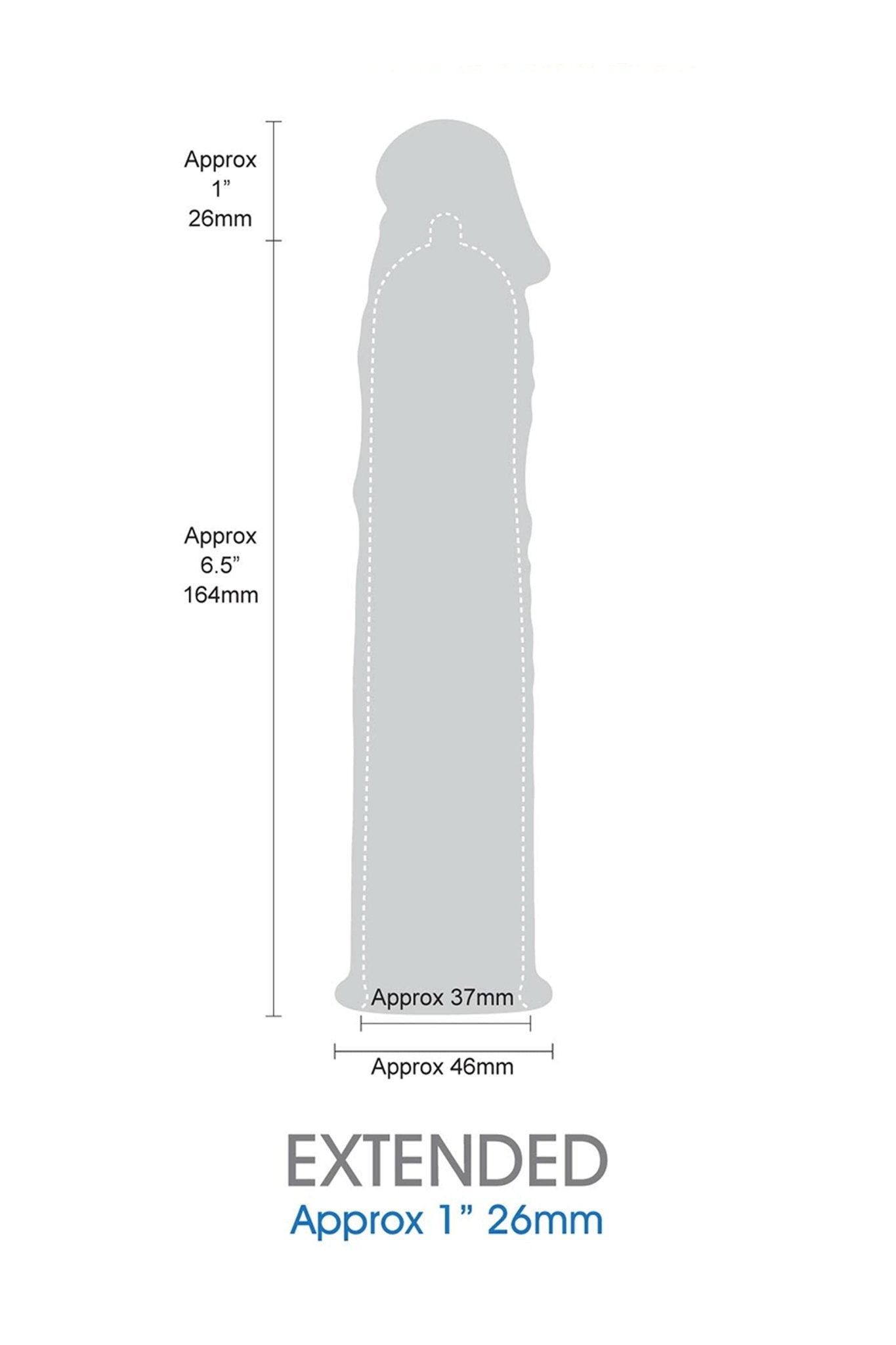 NMC 7.5 Inch Length Extender Sleeve - Loveangels