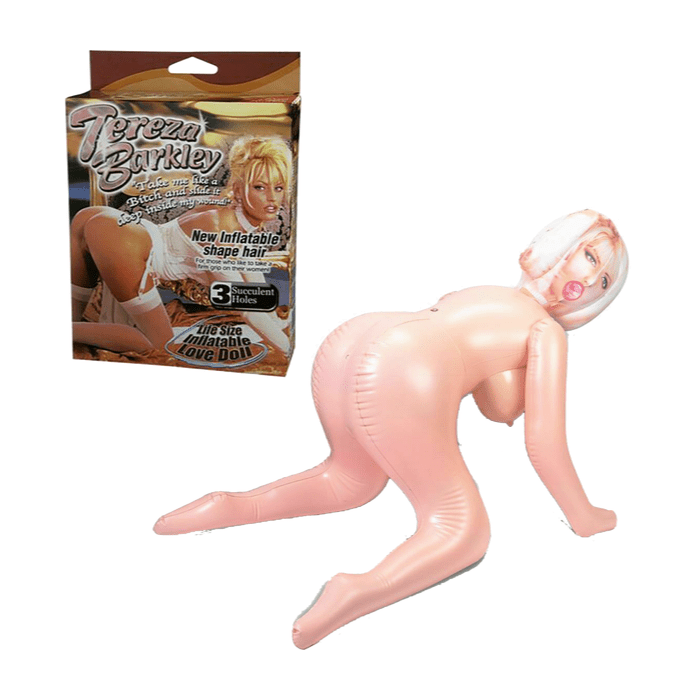 NMC Tereza Barkley Deep Doggy Position Inflatable Doll - Loveangels