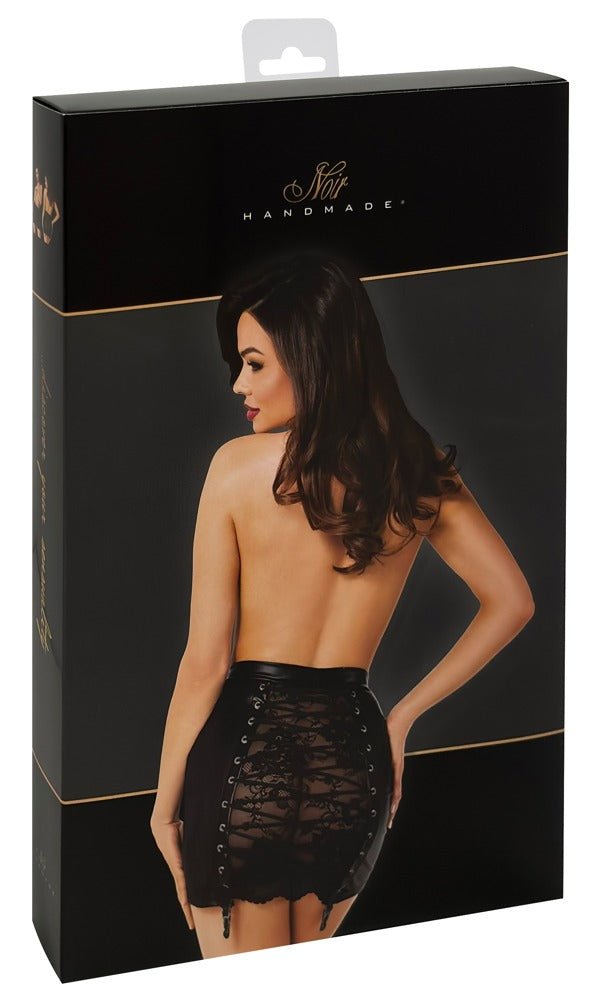 Noir Handmade Back Lacing Skirt - Loveangels