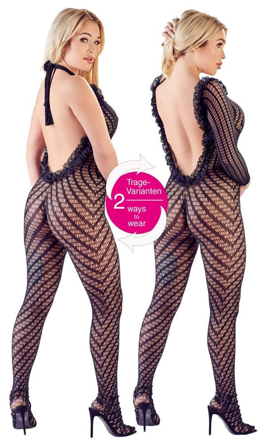 NO:XQSE Catsuit with Ruffles S - L - Loveangels
