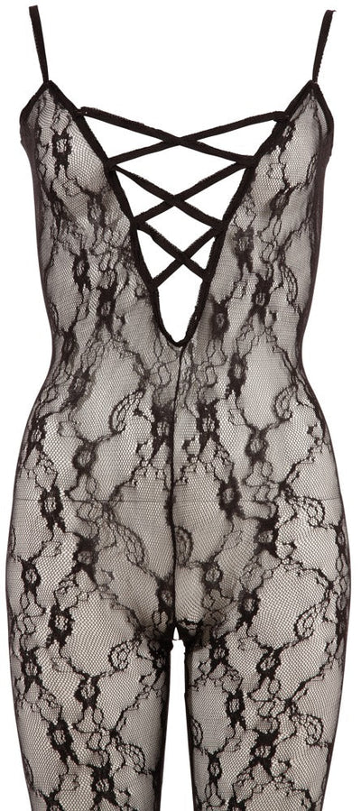 NO:XQSE Fantasy Lace Catsuit With Lacing - Loveangels
