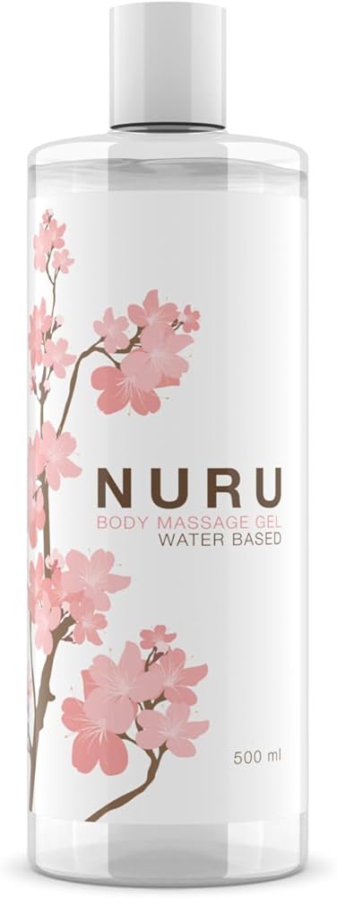 Nuru Water Based Massage Gel 500ml - Loveangels