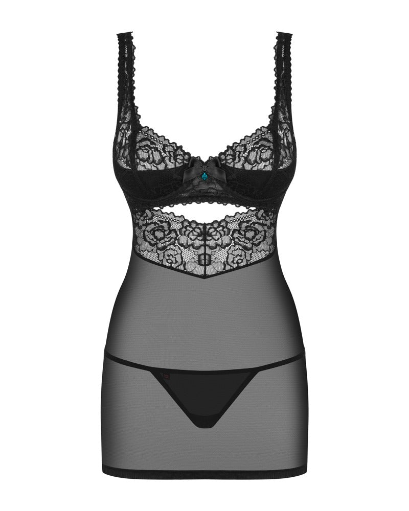 Obsessive Chemise And Thong S/M - Loveangels