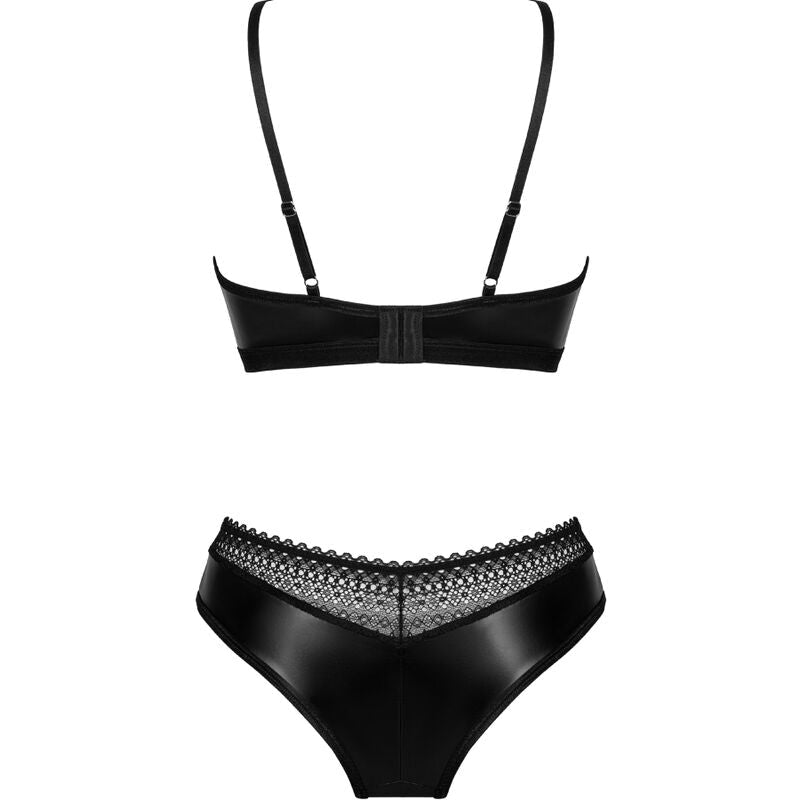 Obsessive Norides 2pc Wet Look Set XL/2XL - Loveangels