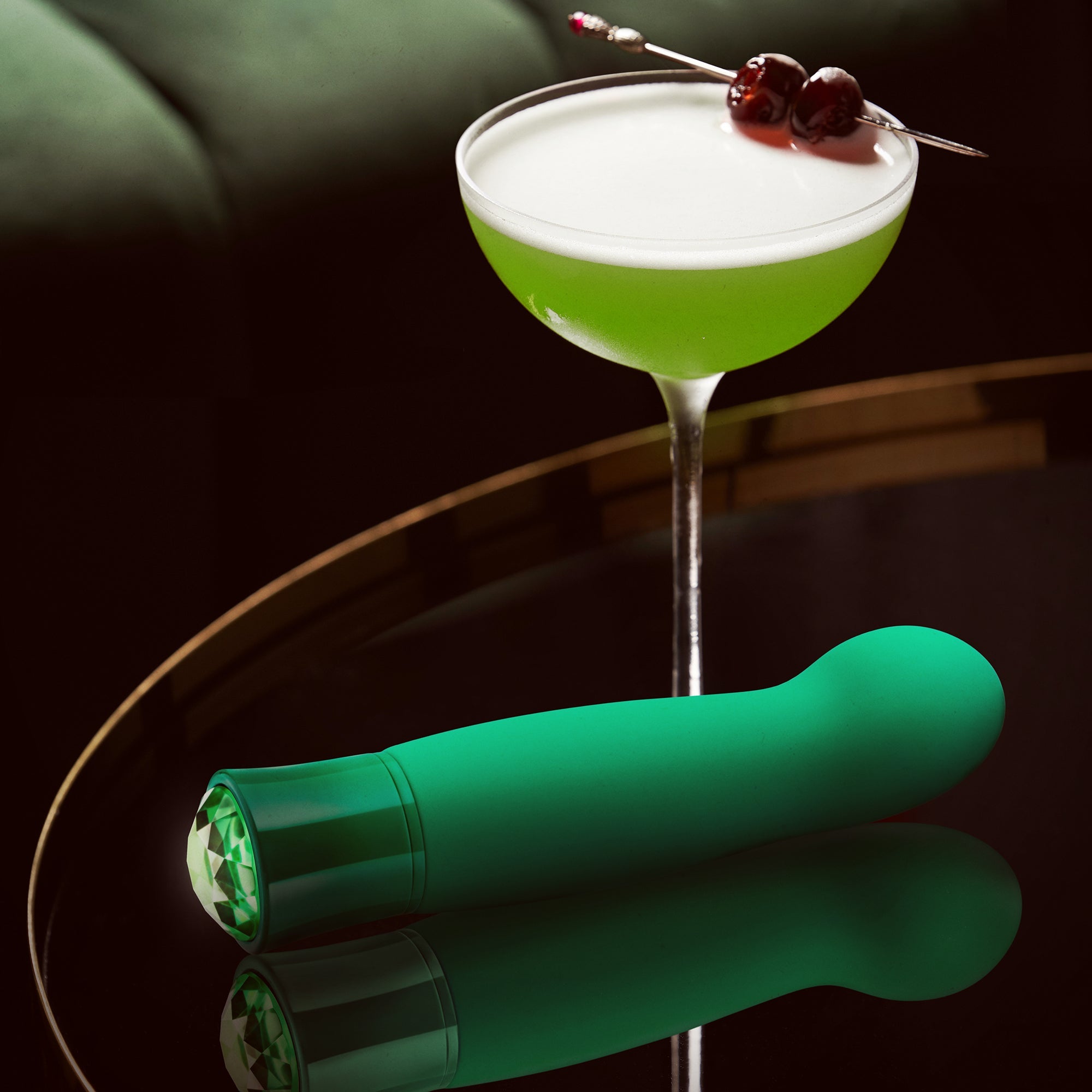 Oh My Gem Enchanting Emerald G - Spot Vibrator - Loveangels