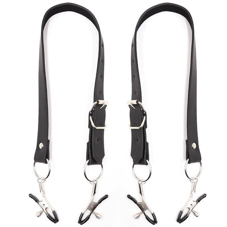 OHMAMA Fetish - Labia Clamps With Leg Straps - Loveangels