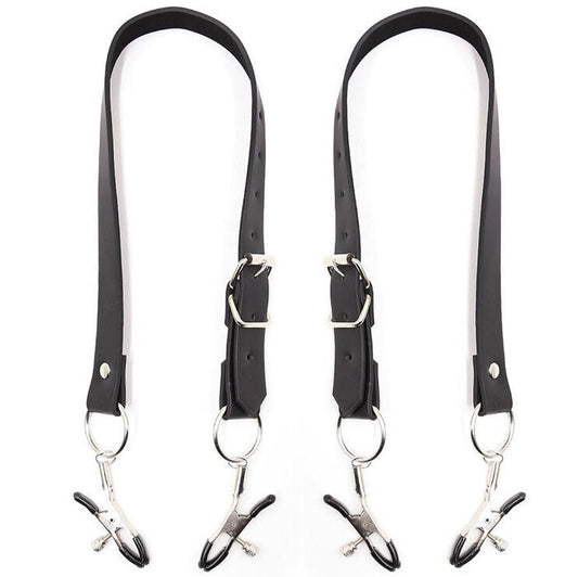OHMAMA Fetish - Labia Clamps With Leg Straps - Loveangels