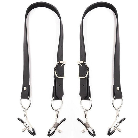 OHMAMA Fetish - Labia Clamps With Leg Straps - Loveangels