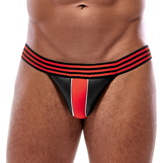 Svenjoyment Red And Black Jockstrap
