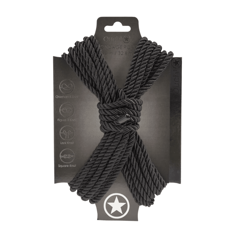 Ouch! 10m Polyester Bondage Rope - Loveangels
