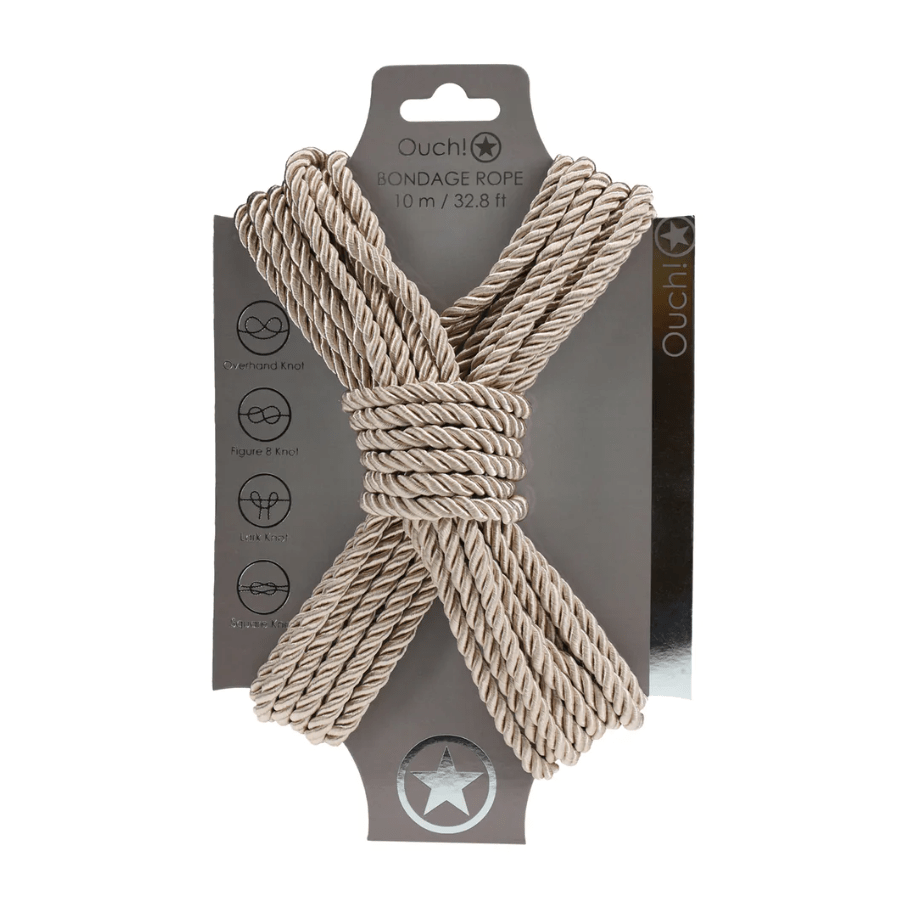 Ouch! 10m Polyester Bondage Rope - Loveangels