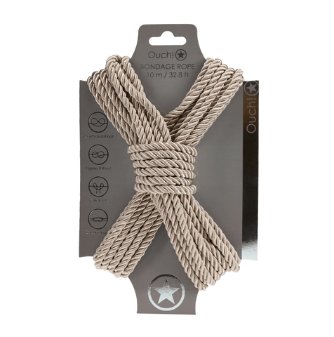 Ouch! 10m Polyester Bondage Rope - Loveangels