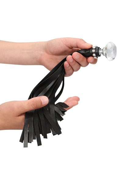 Ouch! Diamond Handle Whip - Loveangels