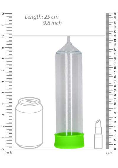 Ouch! Glow in the Dark Classic Penis Pump - Loveangels