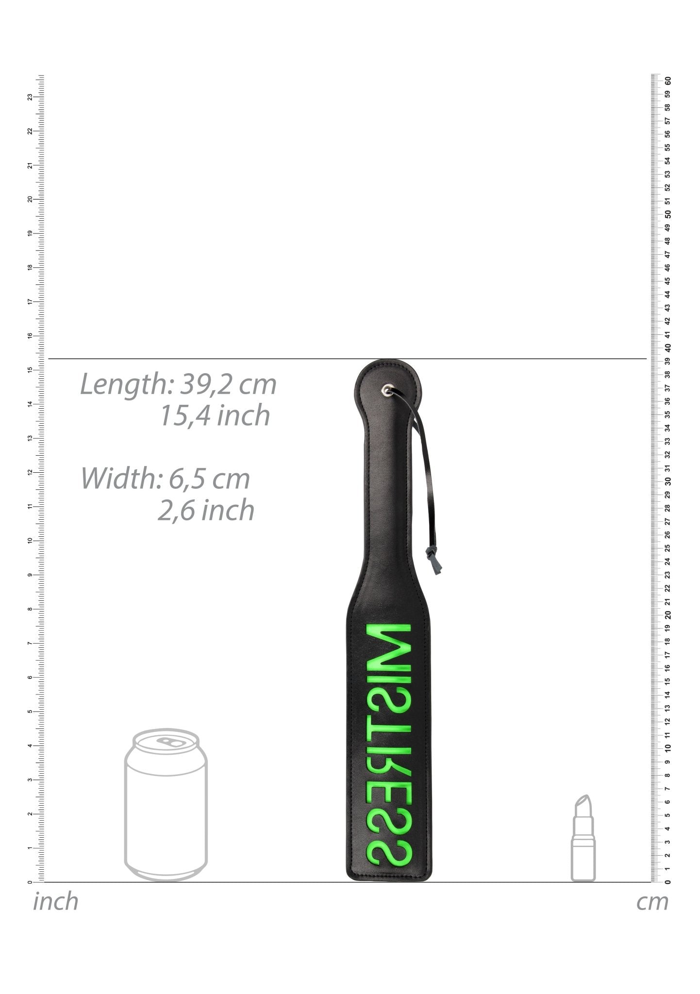 Ouch! Glow in the Dark Paddle Mistress - Loveangels