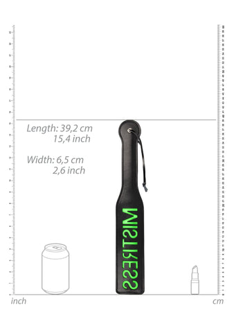 Ouch! Glow in the Dark Paddle Mistress - Loveangels