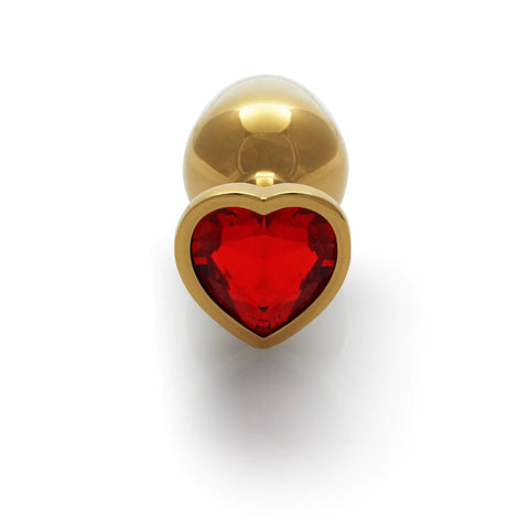 Ouch! Heart Gem Butt Plug - Small - Loveangels