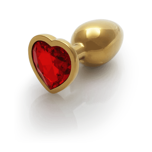 Ouch! Heart Gem Butt Plug - Small - Loveangels