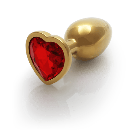 Ouch! Heart Gem Butt Plug - Small - Loveangels