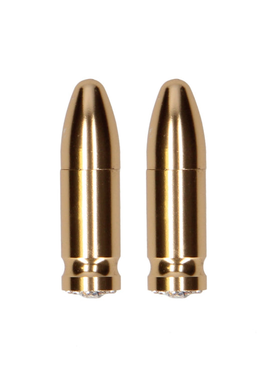 Ouch! Magnetic Diamond Bullet Nipple Clamps - Loveangels