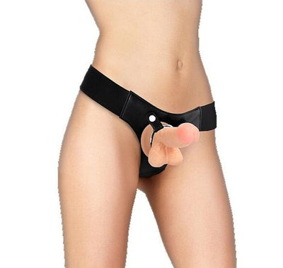 Ouch! Realistic 8 Inch Strap - On - Loveangels