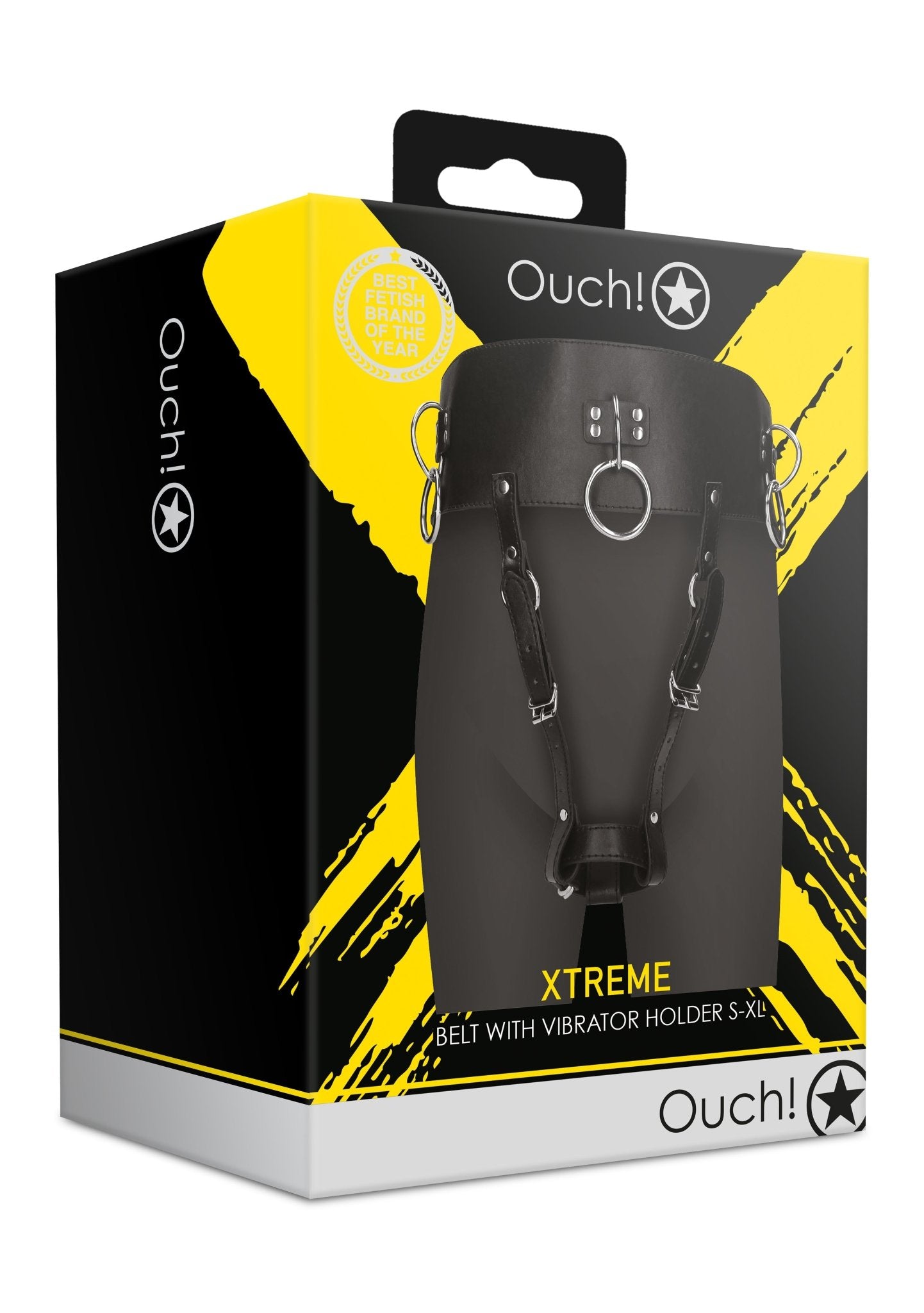 Ouch! Xtreme Belt with Vibrator Holder - Loveangels