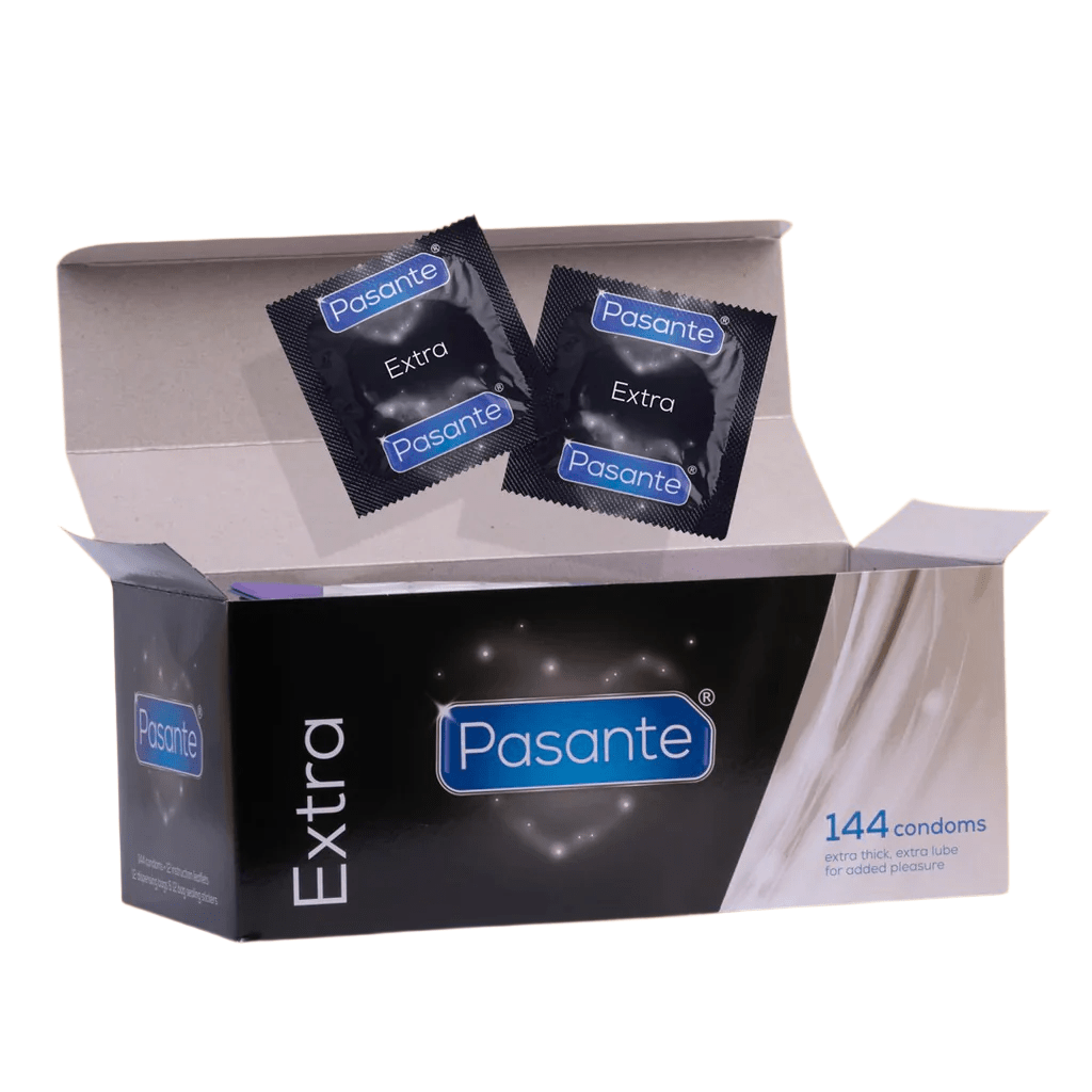 Pasante Black Velvet Condoms 144 Pcs - Loveangels