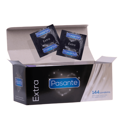Pasante Black Velvet Condoms 144 Pcs - Loveangels
