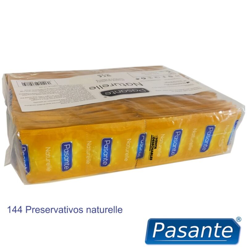 Pasante Naturelle Condoms 144pk - Loveangels