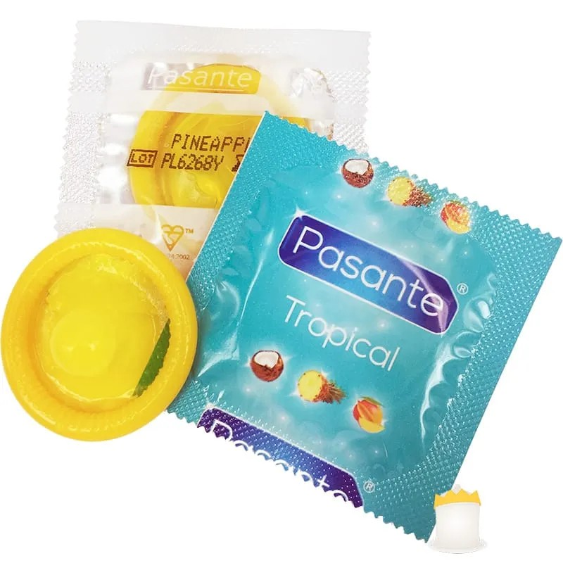 Pasante Tropical Condoms 144 Pcs - Loveangels