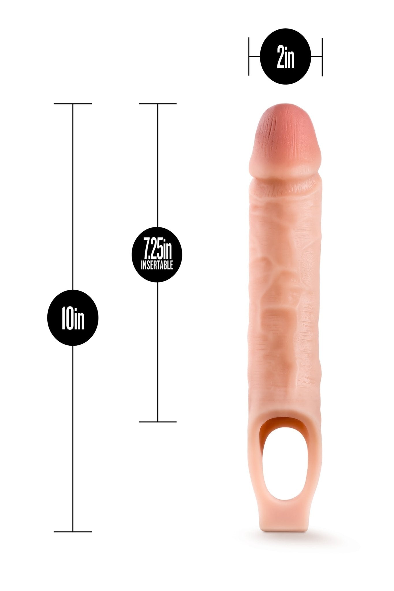 Performance 10 Inch Cock Extender Sheath - Loveangels
