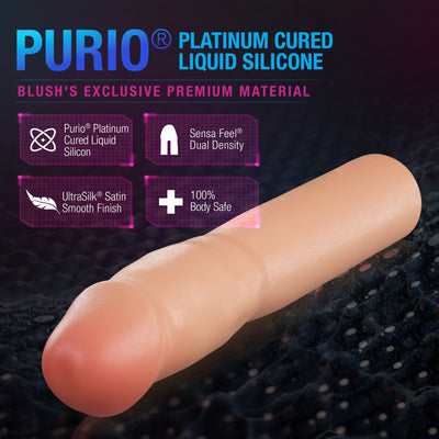 Performance Plus 1.5 Inch Silicone Penis Xtender - Loveangels