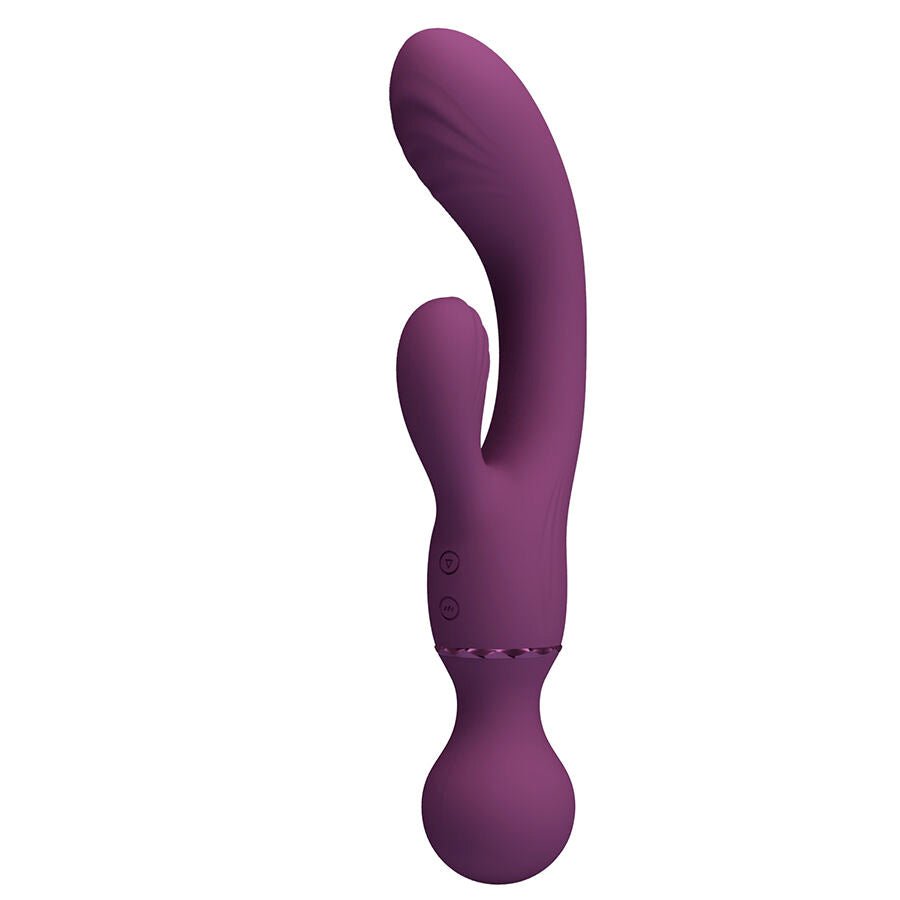 Pretty Love All Rounder Vibrating Wand Rabbit - Loveangels