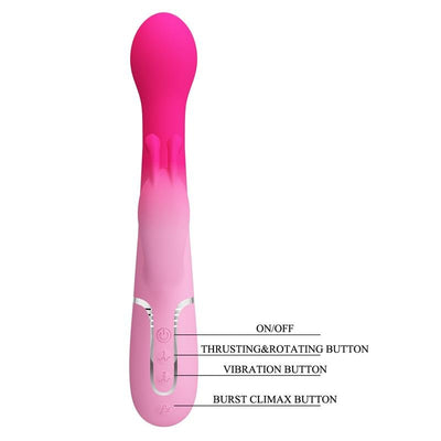 Pretty Love Dejon Thrusting Rabbit With Rotating Beads - Loveangels