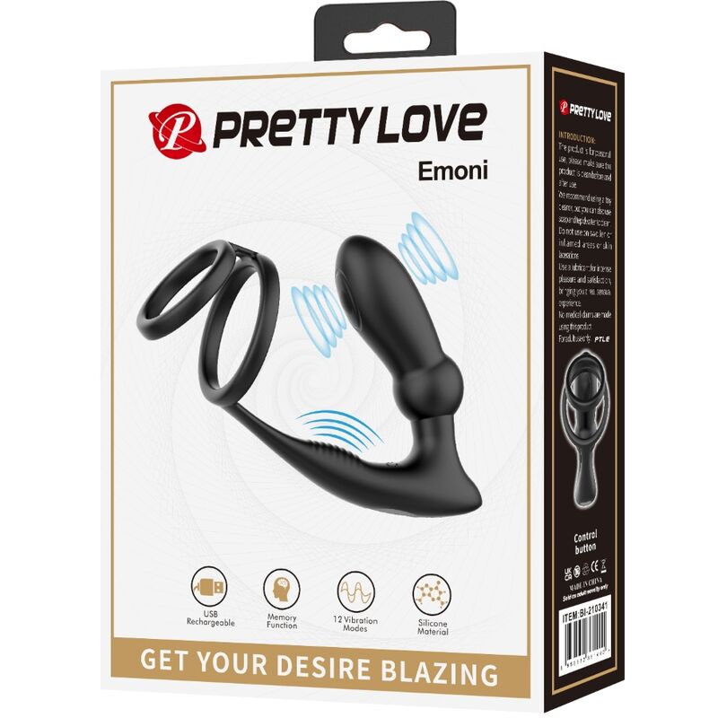 Pretty Love Emoni Ring With Plug - Loveangels