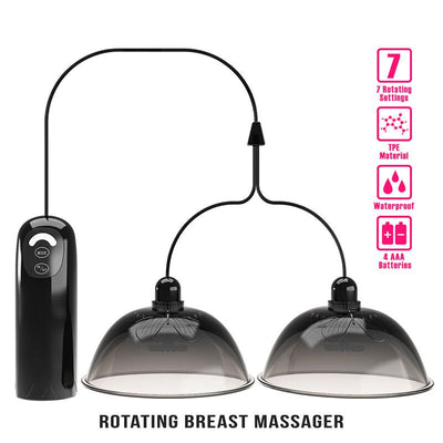 Pretty Love Joslyn Rotating Nipple Suction Stimulator - Loveangels