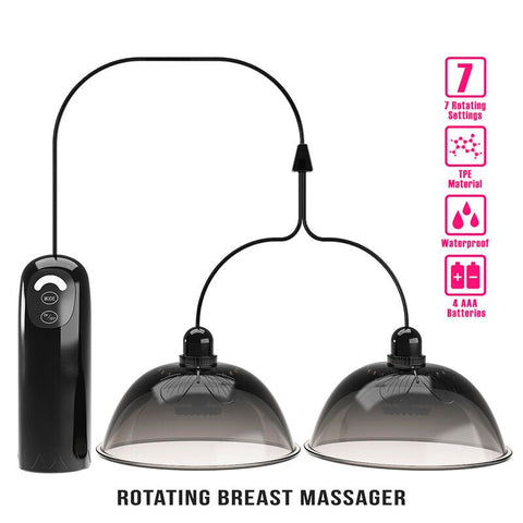 Pretty Love Joslyn Rotating Nipple Suction Stimulator - Loveangels