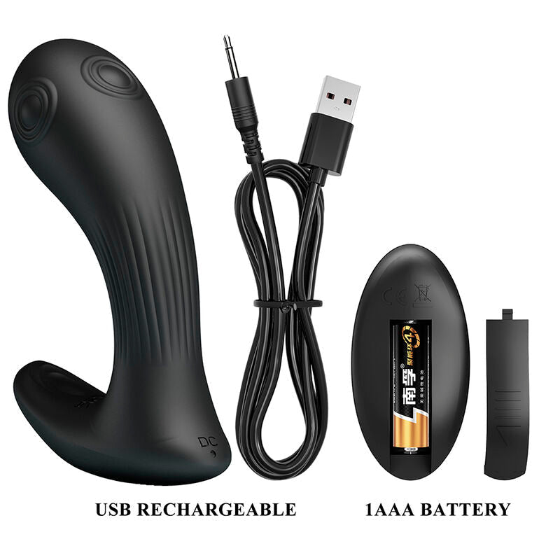 Pretty Love Mirabelle Prostate Vibrator with Remote Control - Loveangels