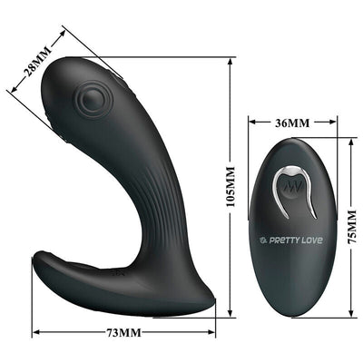 Pretty Love Mirabelle Prostate Vibrator with Remote Control - Loveangels