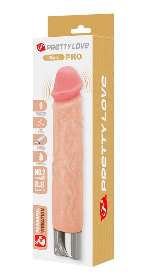 Pretty Love Osric Pro Flexible Realistic Vibrator - Loveangels