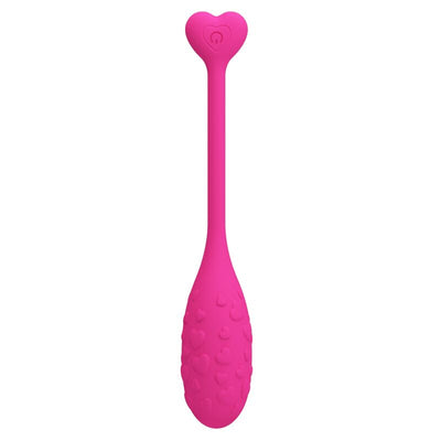 Pretty Love Pink Fisherman App Controlled Vibrating Egg - Loveangels