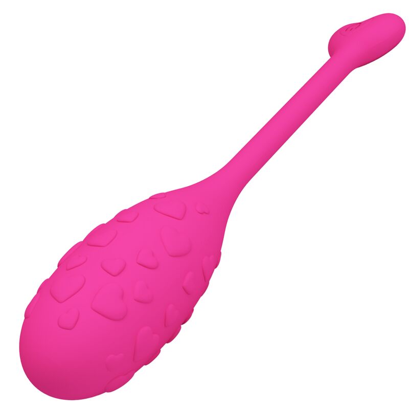 Pretty Love Pink Fisherman App Controlled Vibrating Egg - Loveangels