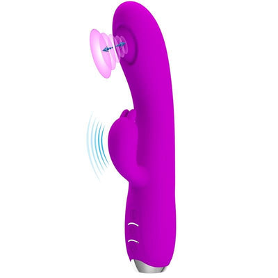Pretty Love Regina Vibrator With Attachment - Loveangels