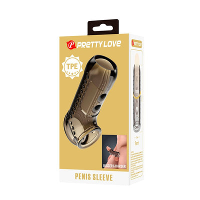 Pretty Love Textured Penis Sleeve - Loveangels