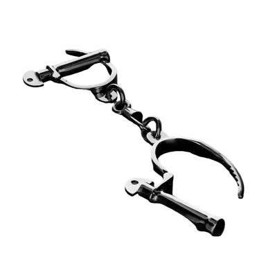 Professional Steel Adjustable Darby Style Handcuffs - Loveangels